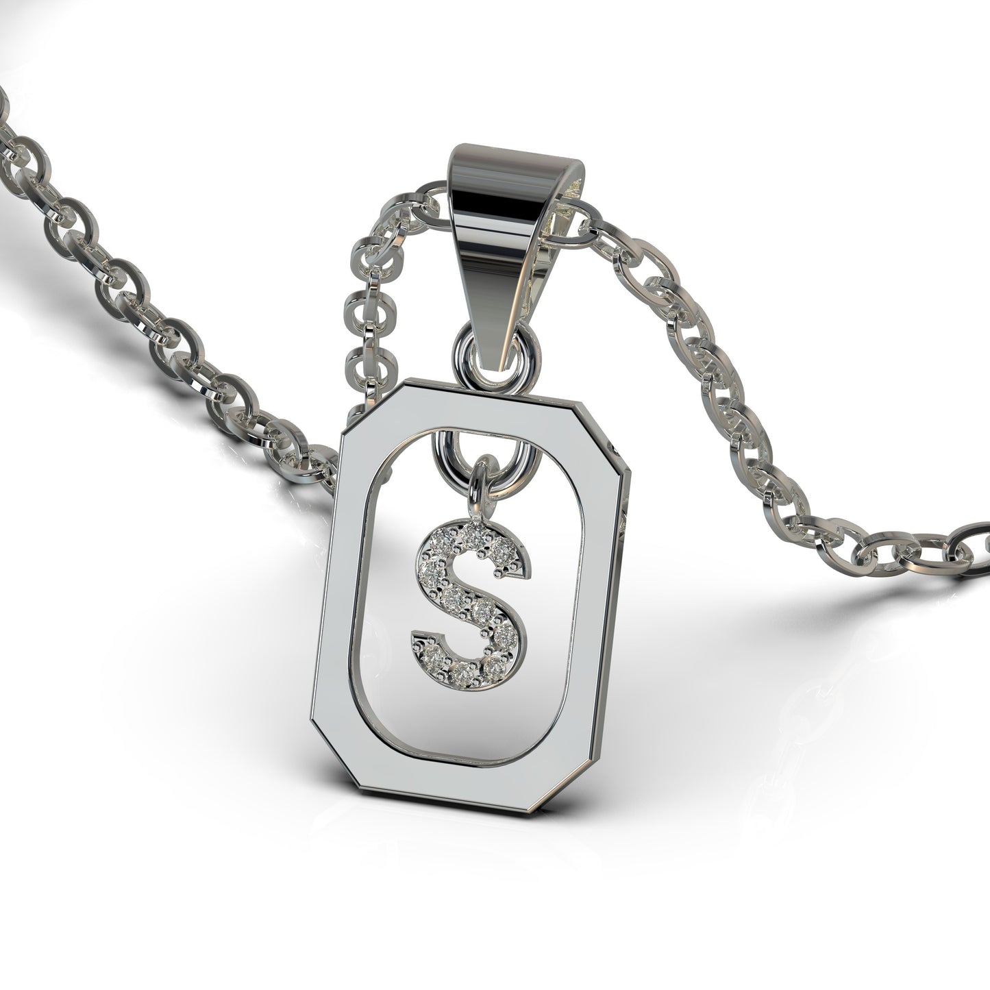 Alphabet Necklace | Alphabet Necklace Designs | Letter Pendant Necklace | Initial Pendant Necklace