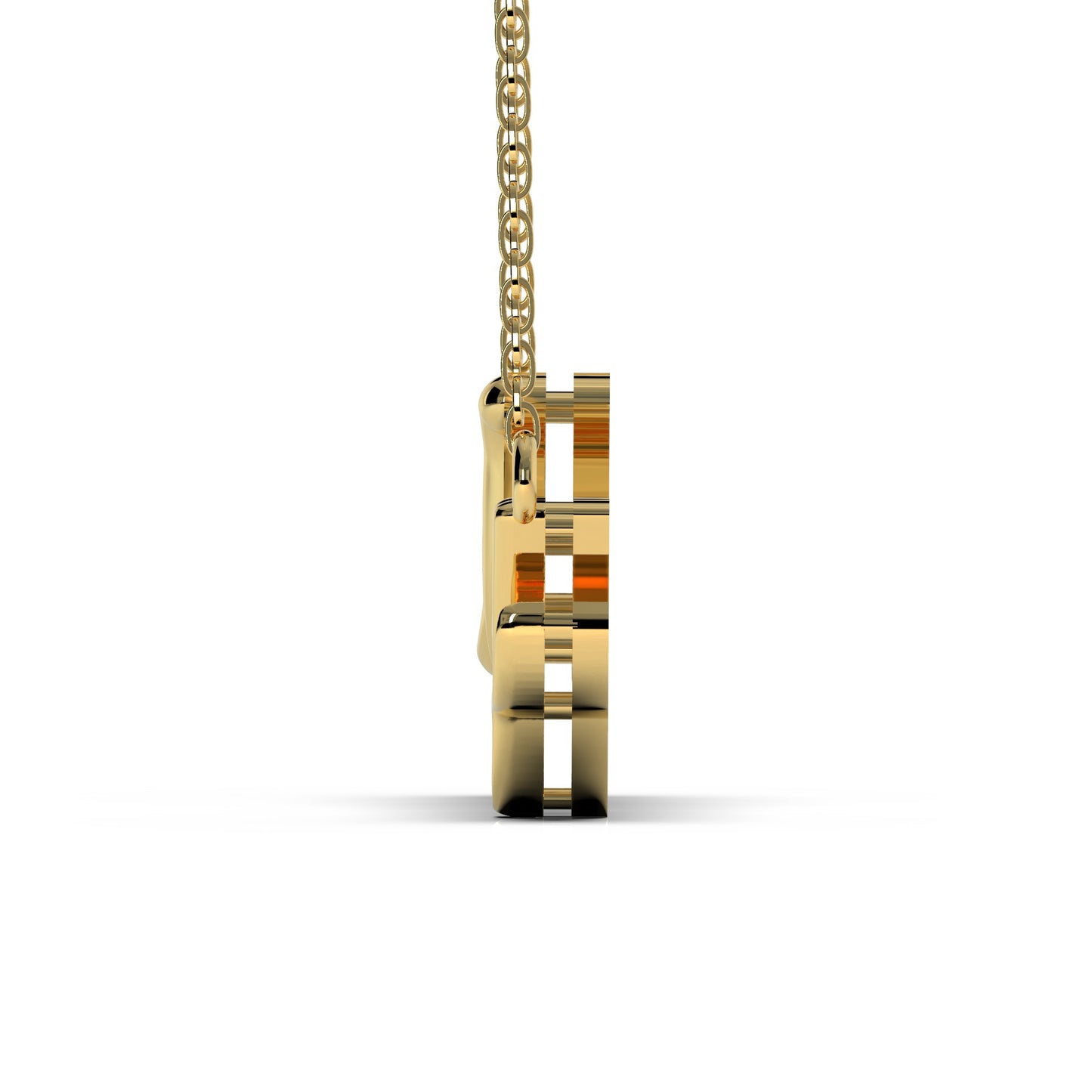18KT Gold Plated Necklace | Gold Pendant | Gold Necklace