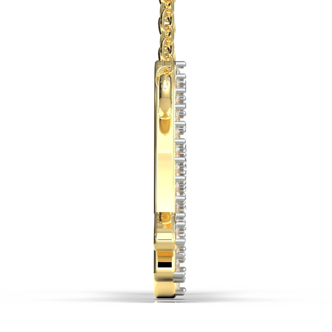 18KT Gold Plated Necklace | Gold Pendant | Gold Necklace