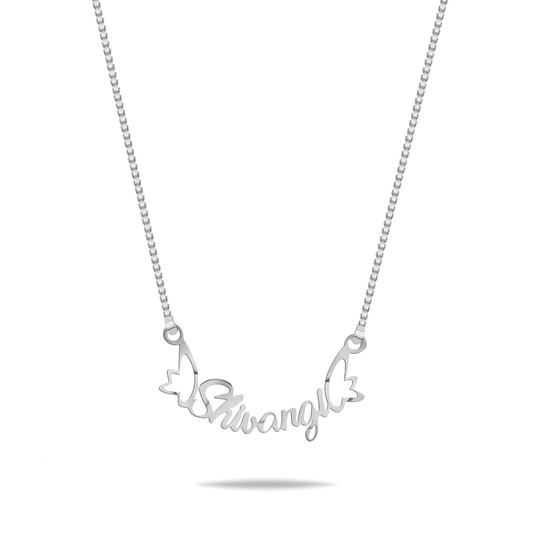 Angle wings Name Pendant
