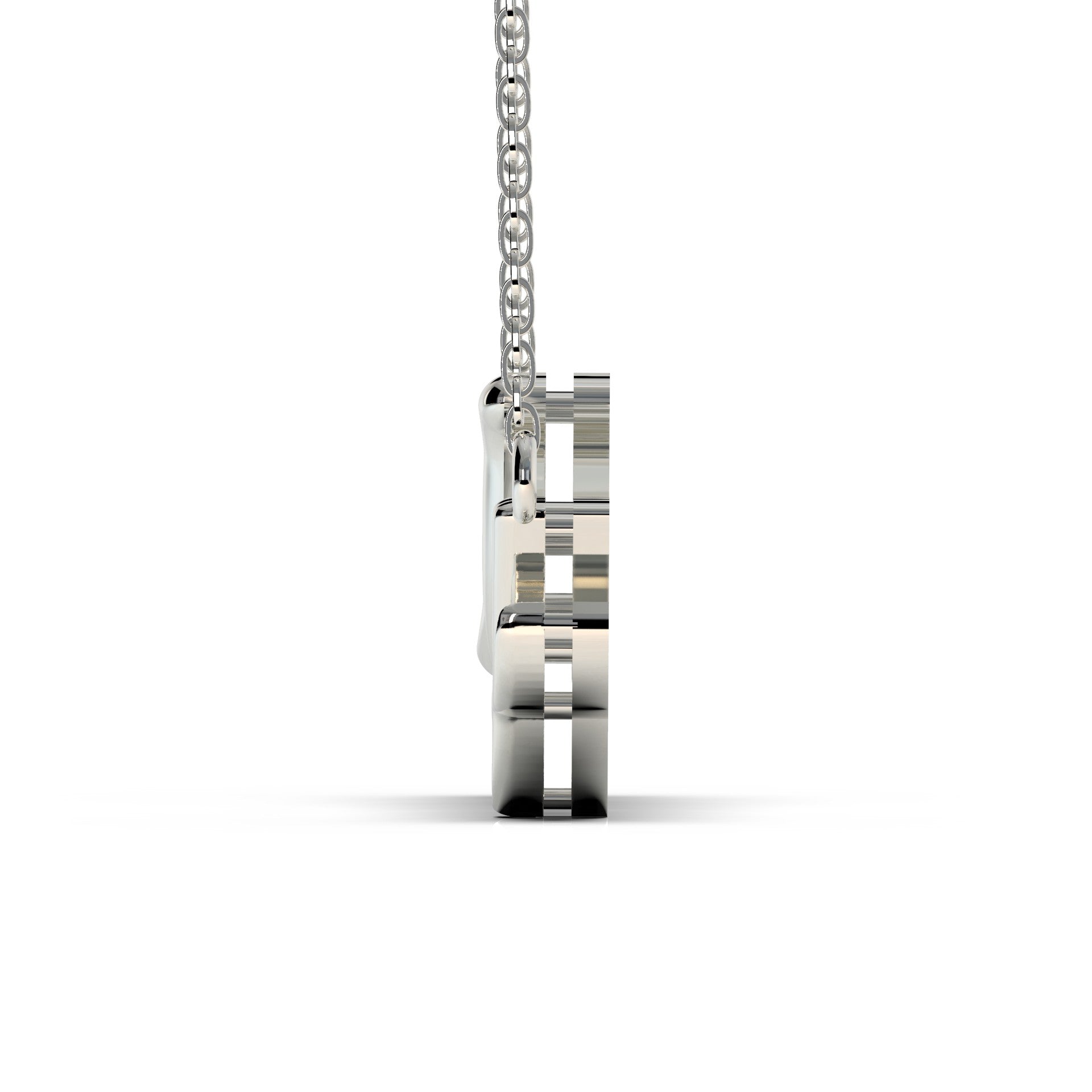 Original Silver Pendant Necklace | Pure Silver Pendant | Silver Necklace | Original Silver Name Locket with Chain