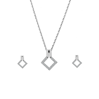 Swarovski | Swarovski Pendant Set | Best Brand to Buy Silver Jewellery in India