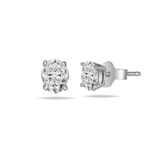 Silver earrings