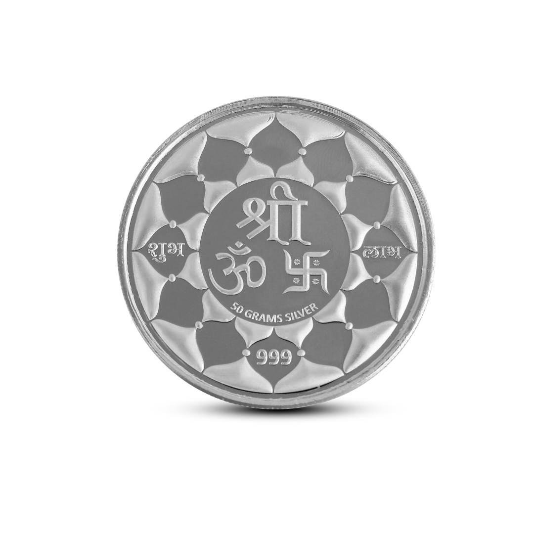 50 Gram Pure Silver Coin