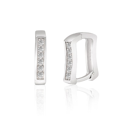 Silver Hoop Earrings