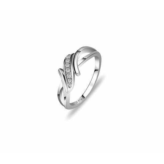 Silver Modern Design Ring , silver ring