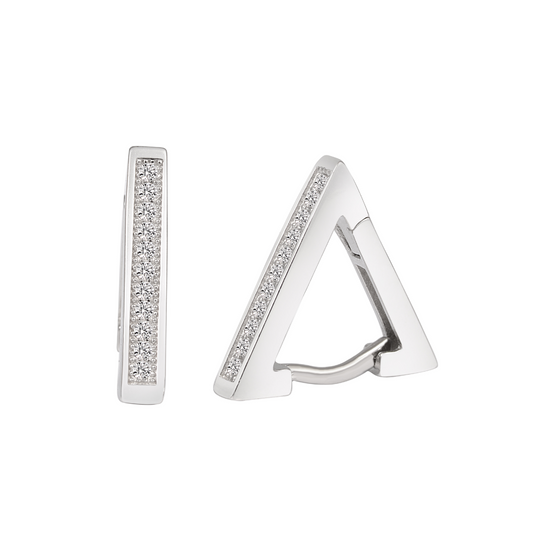 Silver Hoop Earrings